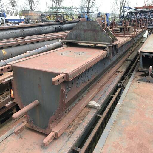 Used leader for pile driving, 80 to 150 Tons