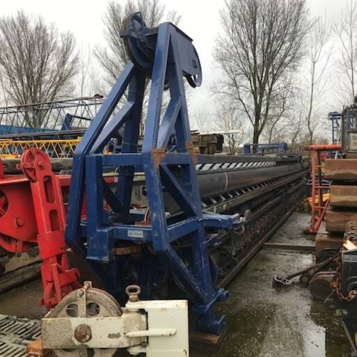 Used leader for pile driving, 50 to 70 Tons